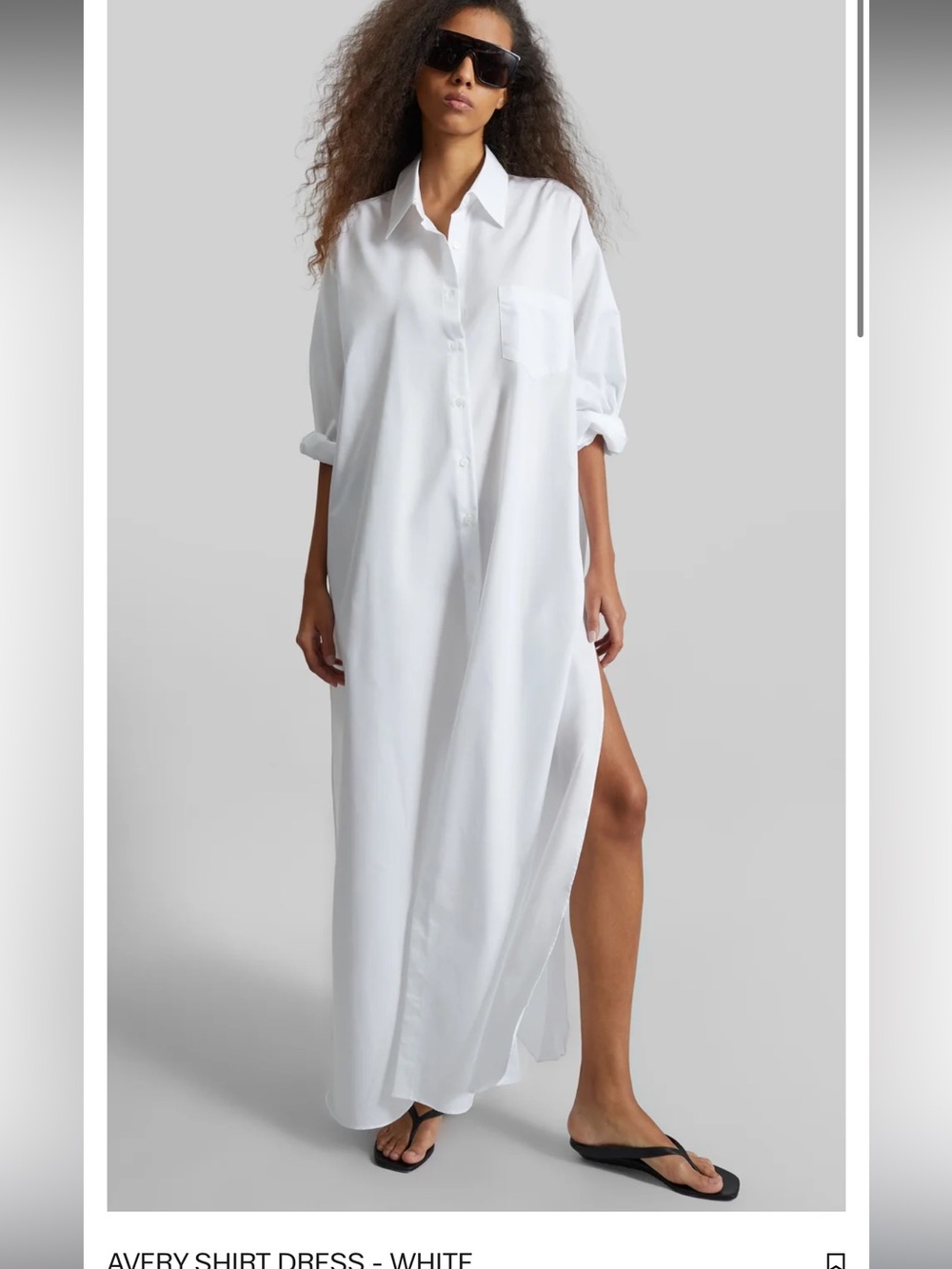 The Frankie Shop Avery Shirt Dress